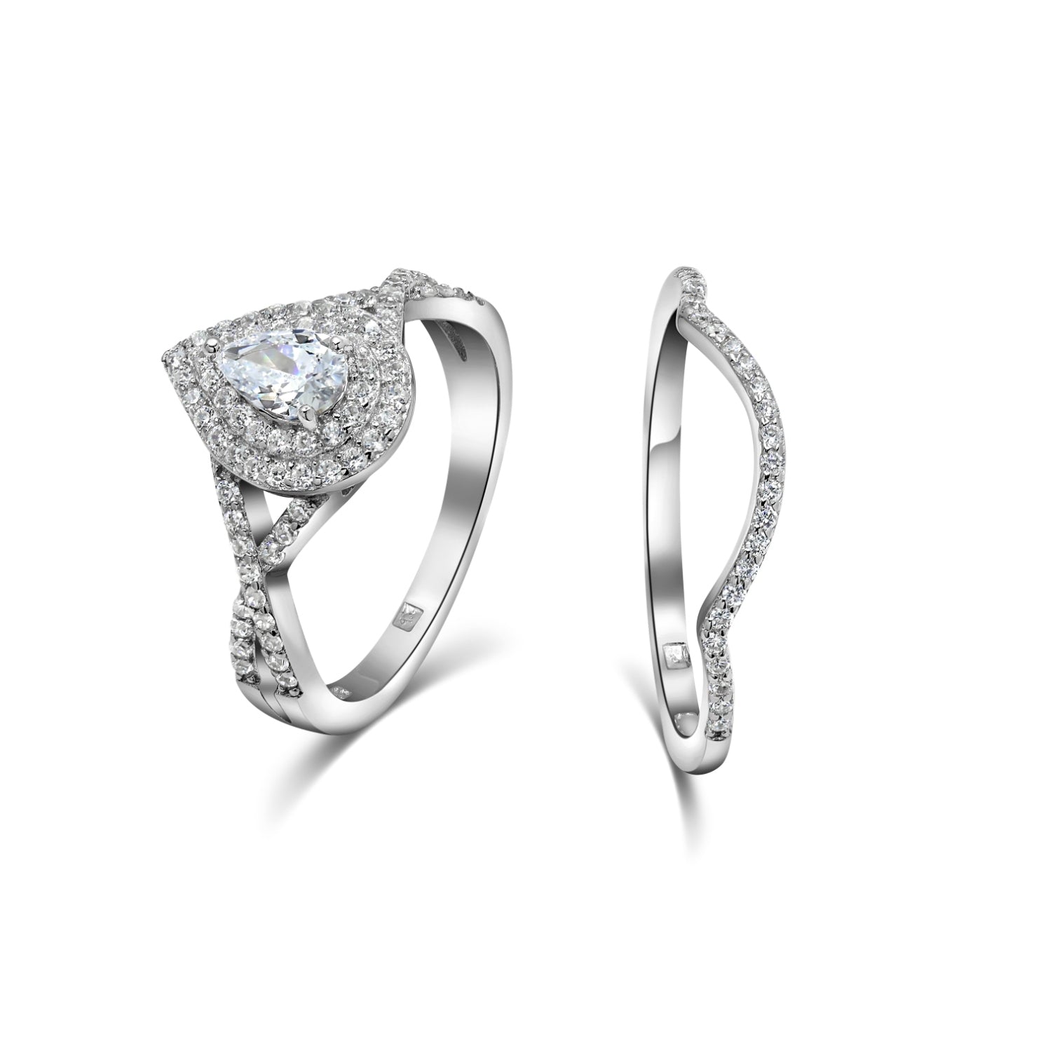 LTZ002 - 925 Sterling Silver Twins