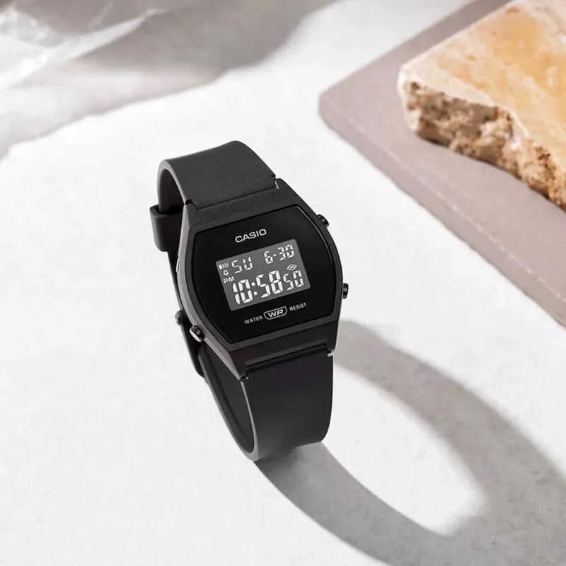 Casio Unisex Digital Watch - Black Resin Case and Resin Band