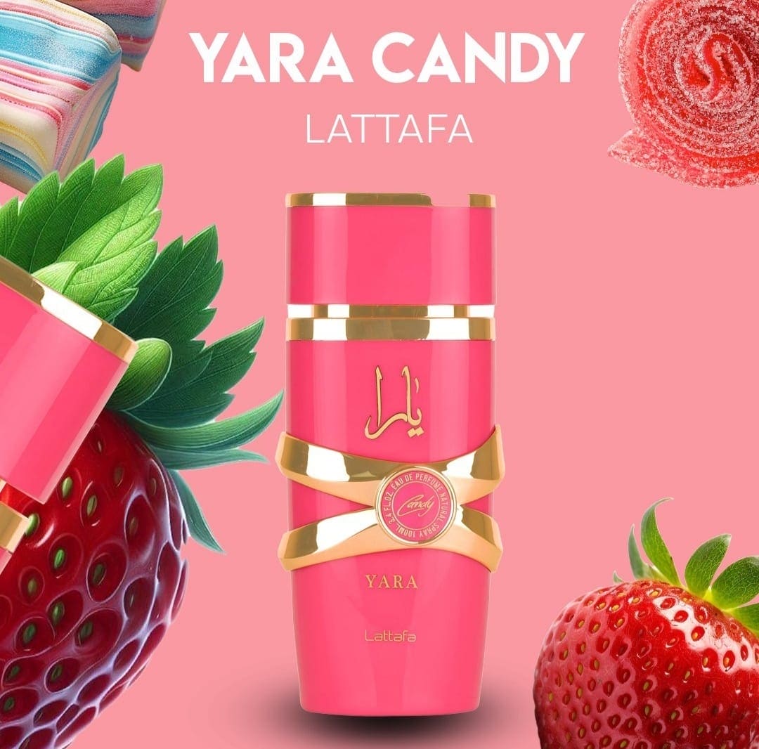 Lattafa Yara Candy Unisex EDP 100ml – Sweet Oriental Perfume