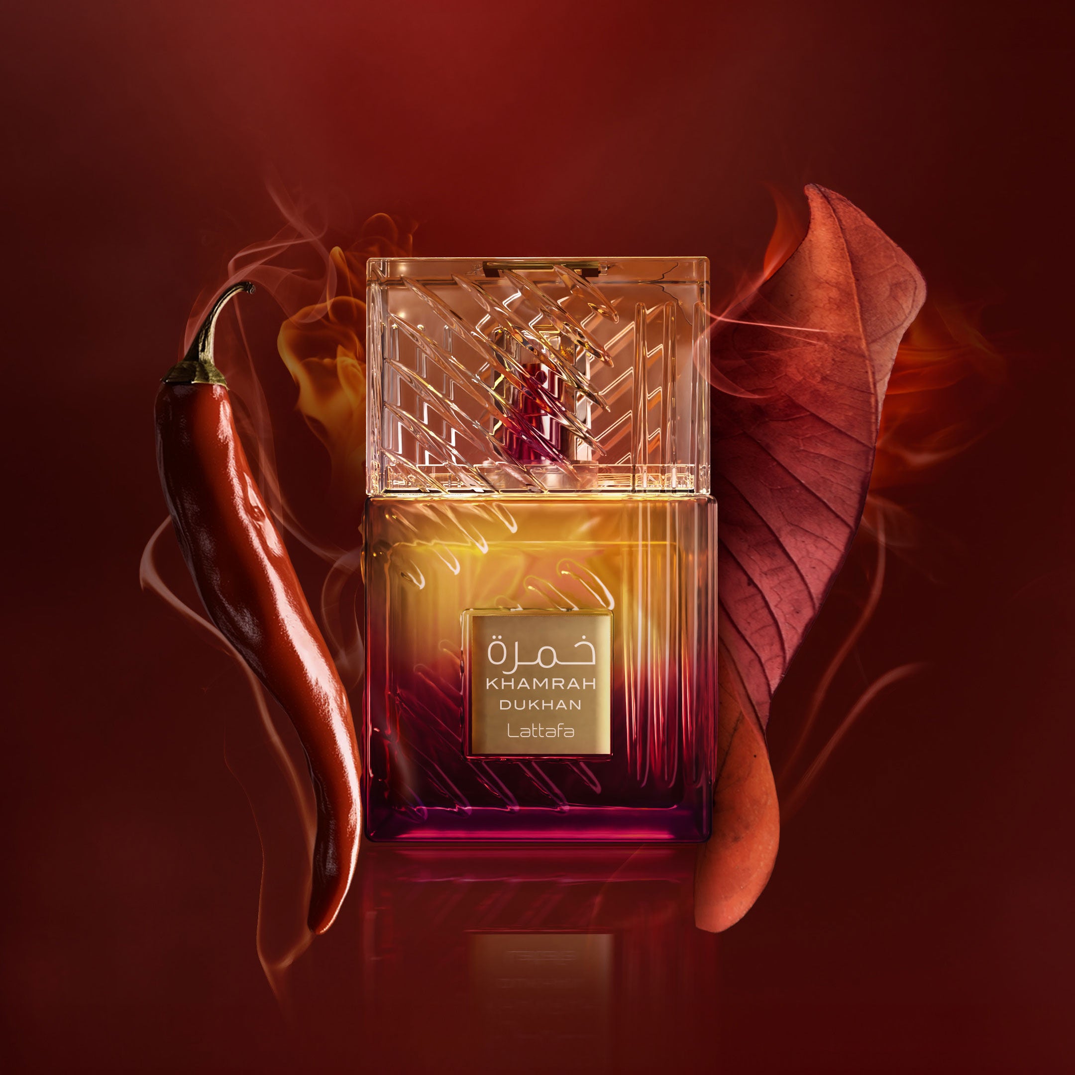Khamrah Dukhan Perfume by Lattafa for Unisex - 100ml, Eau de Parfum