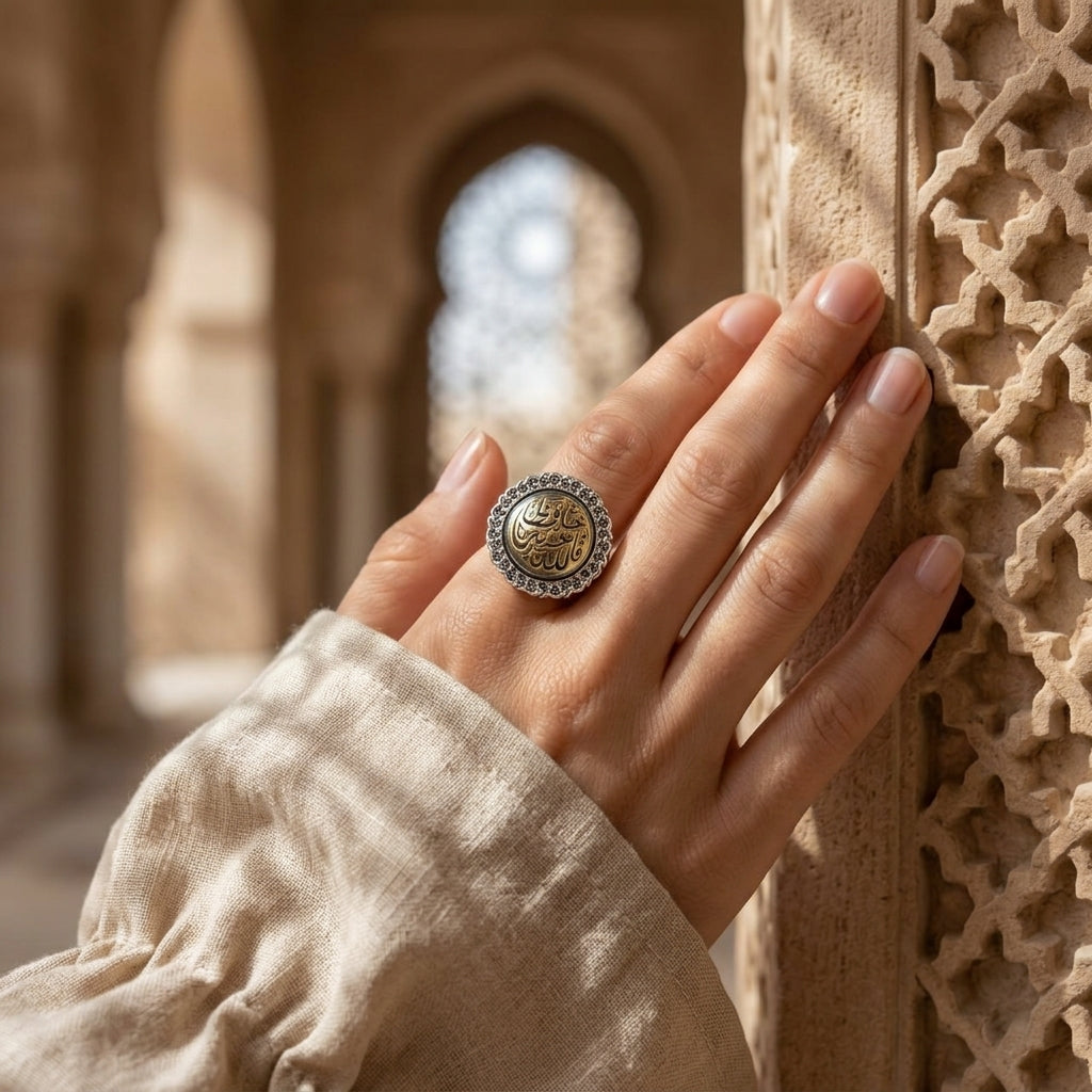 925 Egyptian Silver Ring for Women