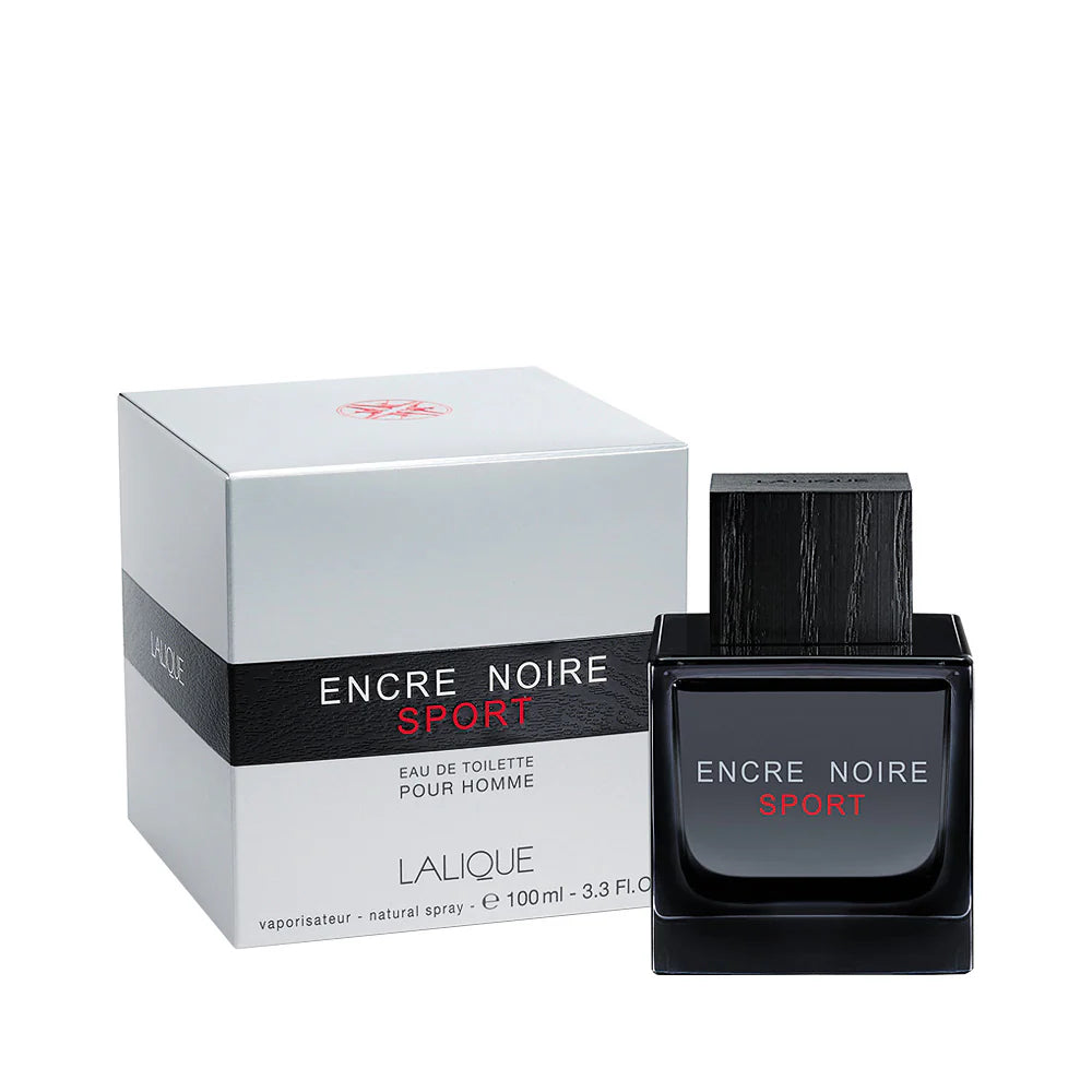 عطر إنكر نوار سبورت من لاليك للرجال - 100 مل، أو دو تواليت