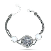 925 Egyptian Silver Women Bracelet