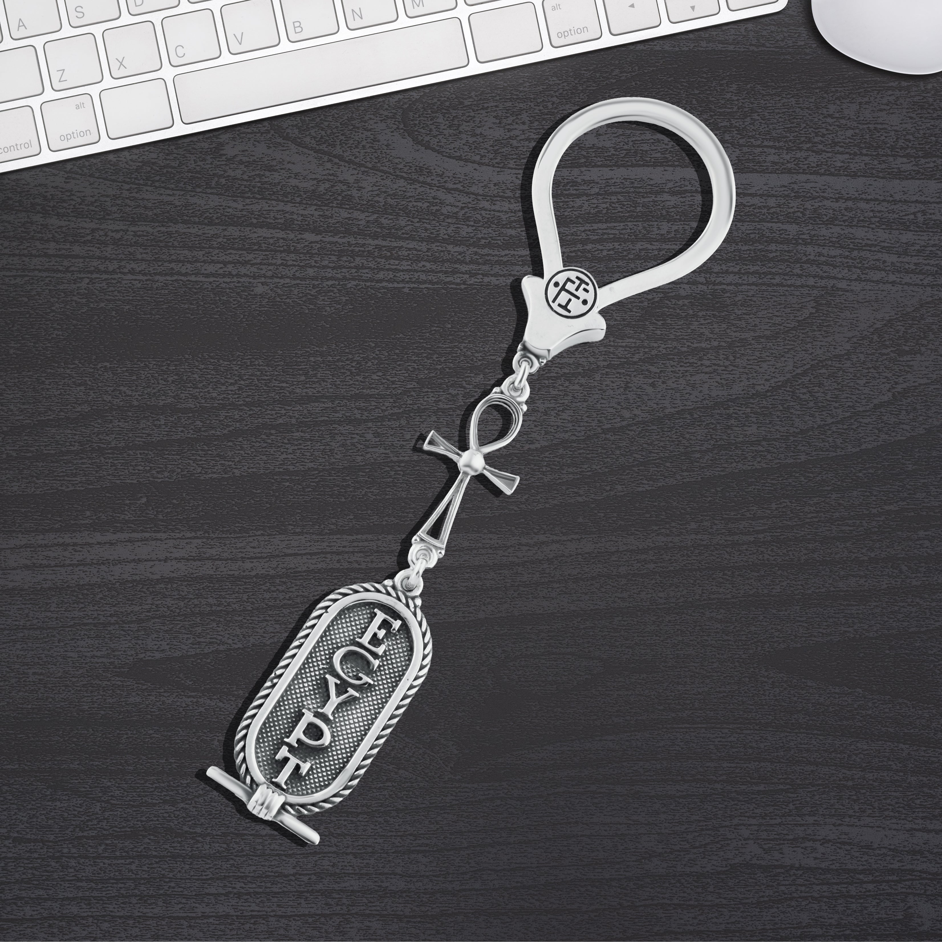 ميدالية مصر و مفتاح الحياة فضة عيار 800