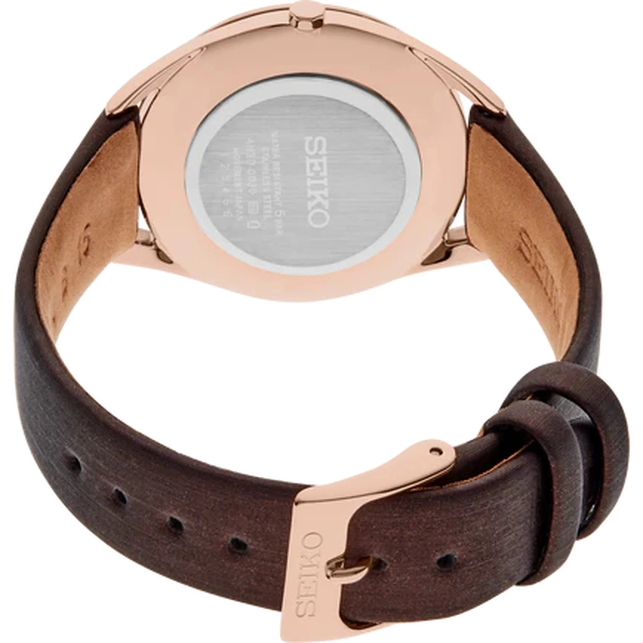 Seiko Red Dial Women's Watch