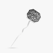 MPIN06 - 925 Sterling Silver Lapel Pin (If God closes one door, He opens a thousand others)