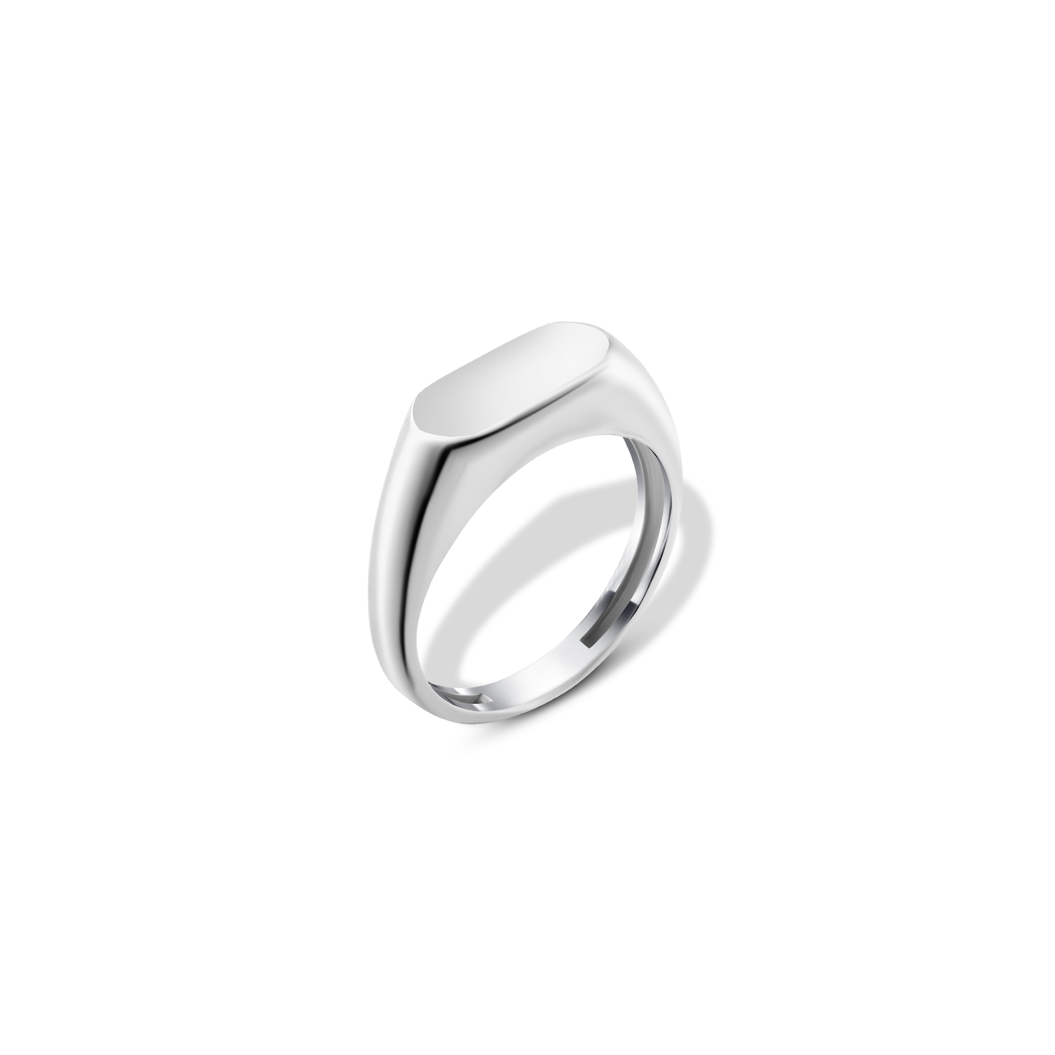 خاتم رجالي فضة 925 مميز بتصميم هادئ