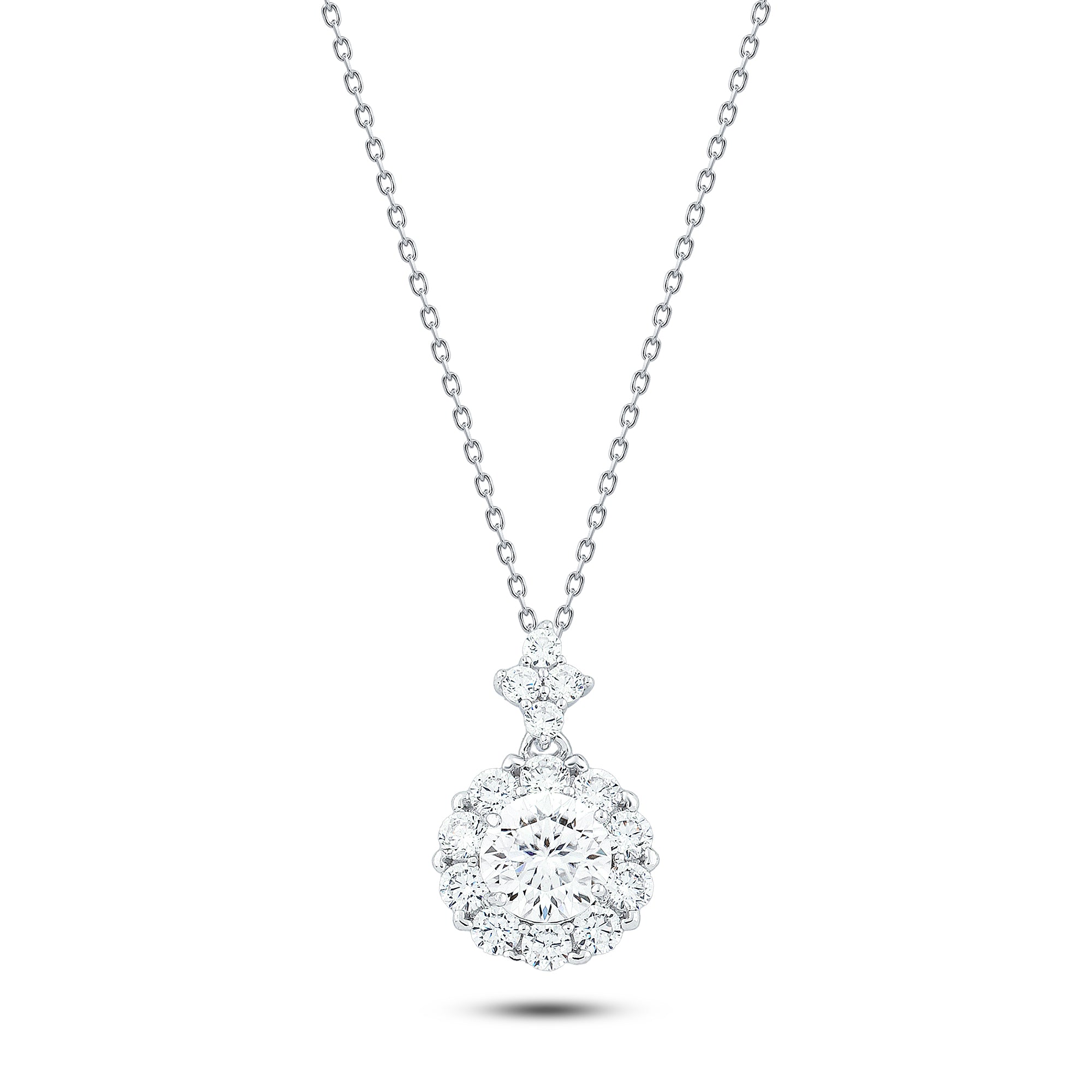 طقم إشراقة ناعمة فضة عيار 925