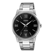 Casio Analog Stainless Steel Black Dial Quartz Men's Watch - MTP-1303DD-1AVDF