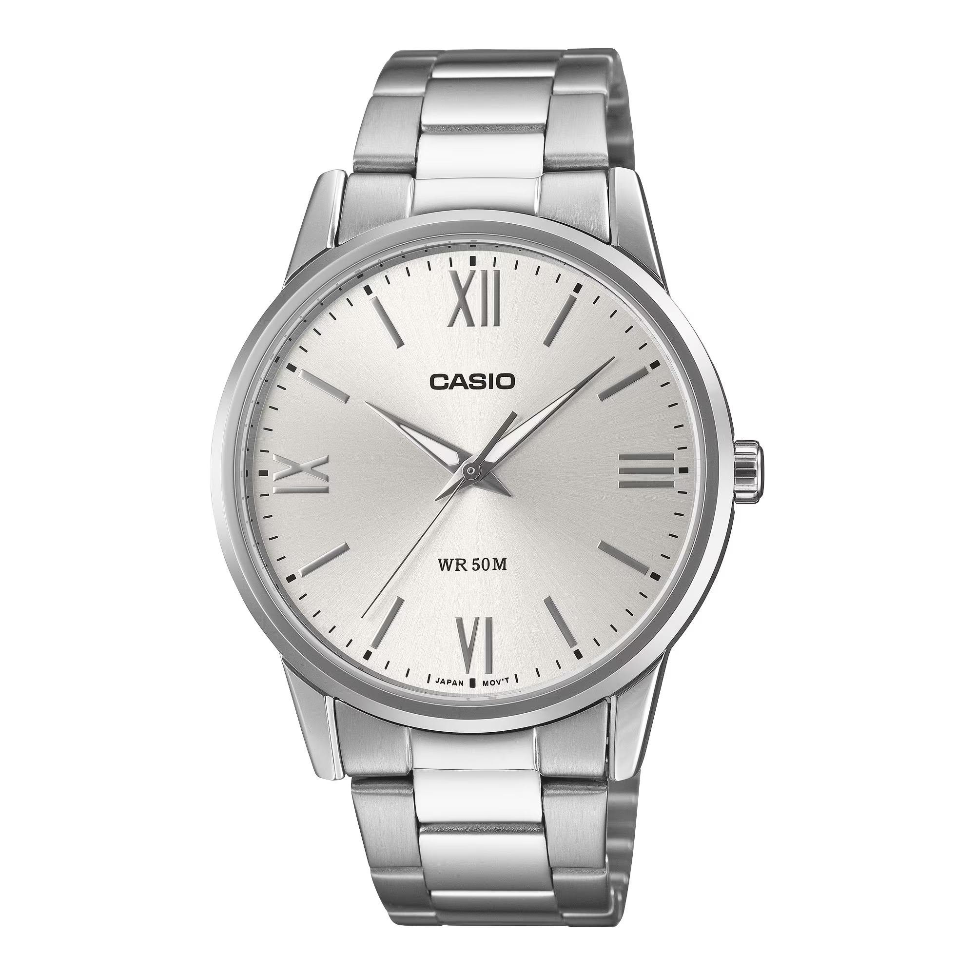 Casio Analog Stainless Steel White Dial Quartz Men's Watch - MTP-1303DD-7AVDF