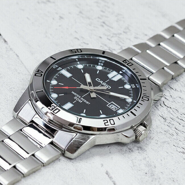 Casio Men's Analog Stainless Steel Watch