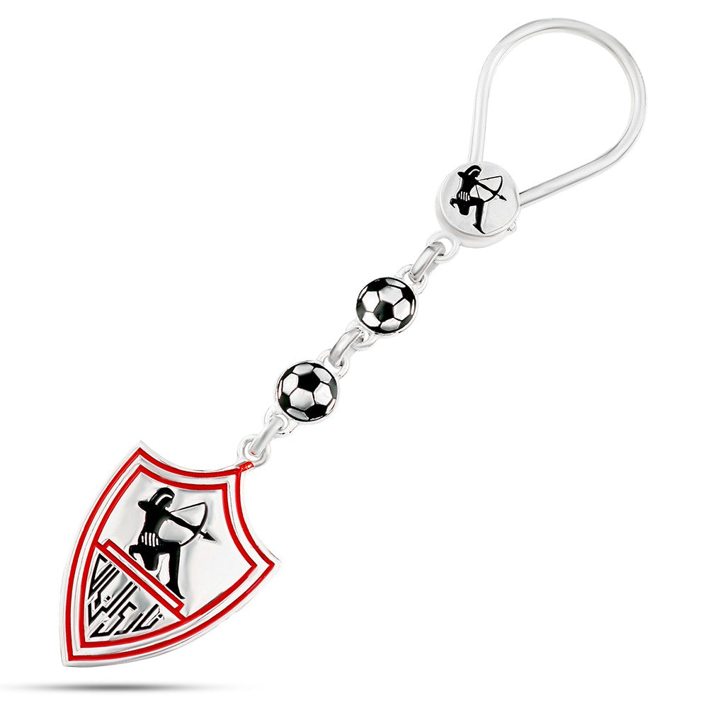 ميدالية مفاتيح علم نادي الزمالك الملكي