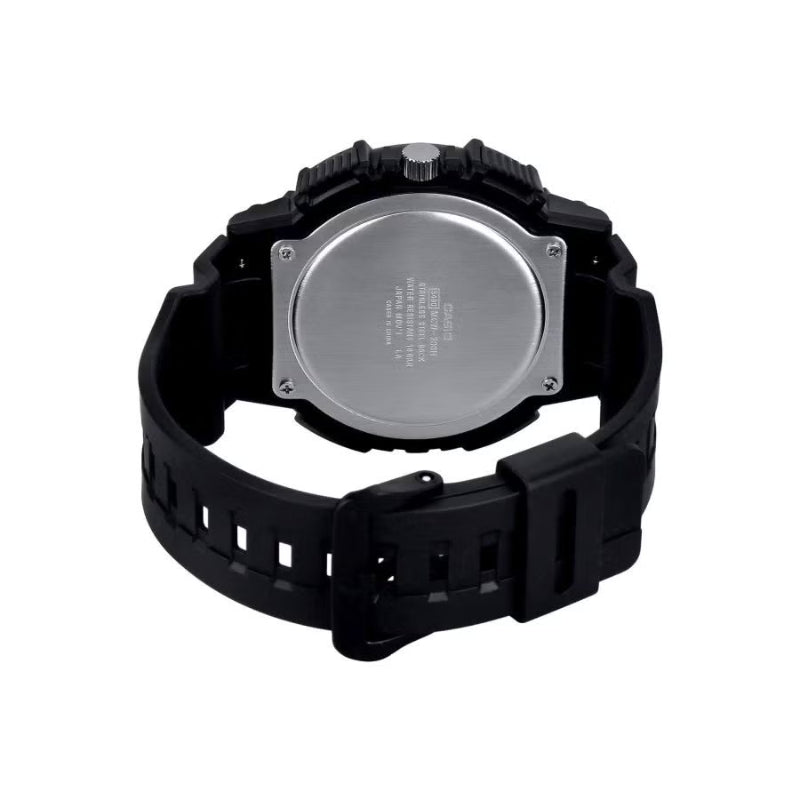 Casio Men's Watch Black Resin Strap Blue Dial MCW-200H-2AVDF