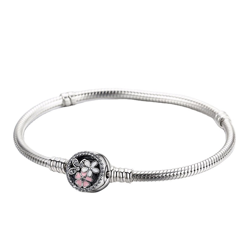 Flowery 925 Silver Bracelet