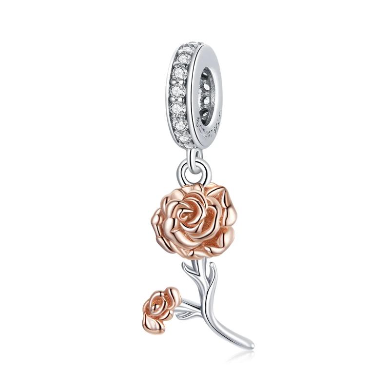 Carnation 925 Silver Charm