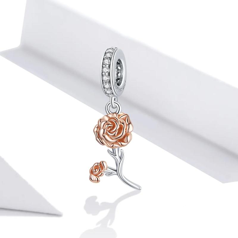 Carnation 925 Silver Charm