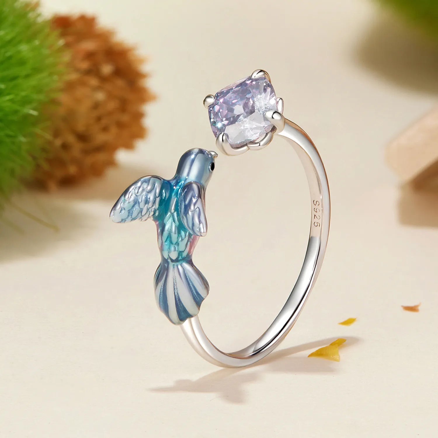 Kingfisher 925 Silver Ring