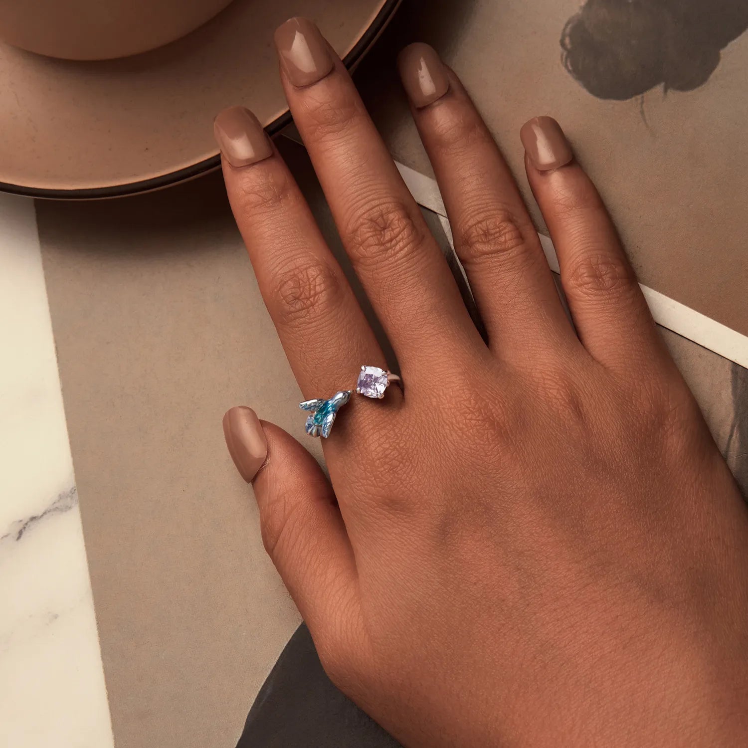 Kingfisher 925 Silver Ring