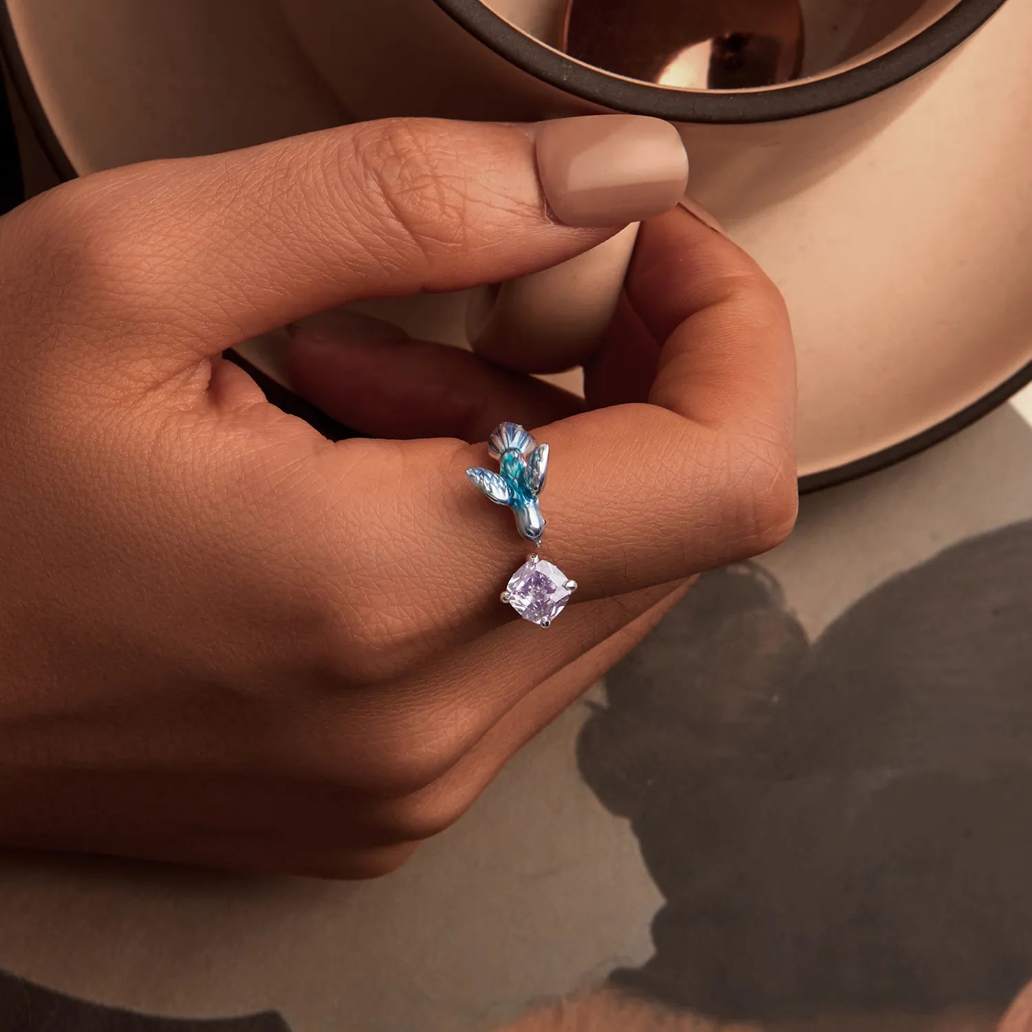 Kingfisher 925 Silver Ring