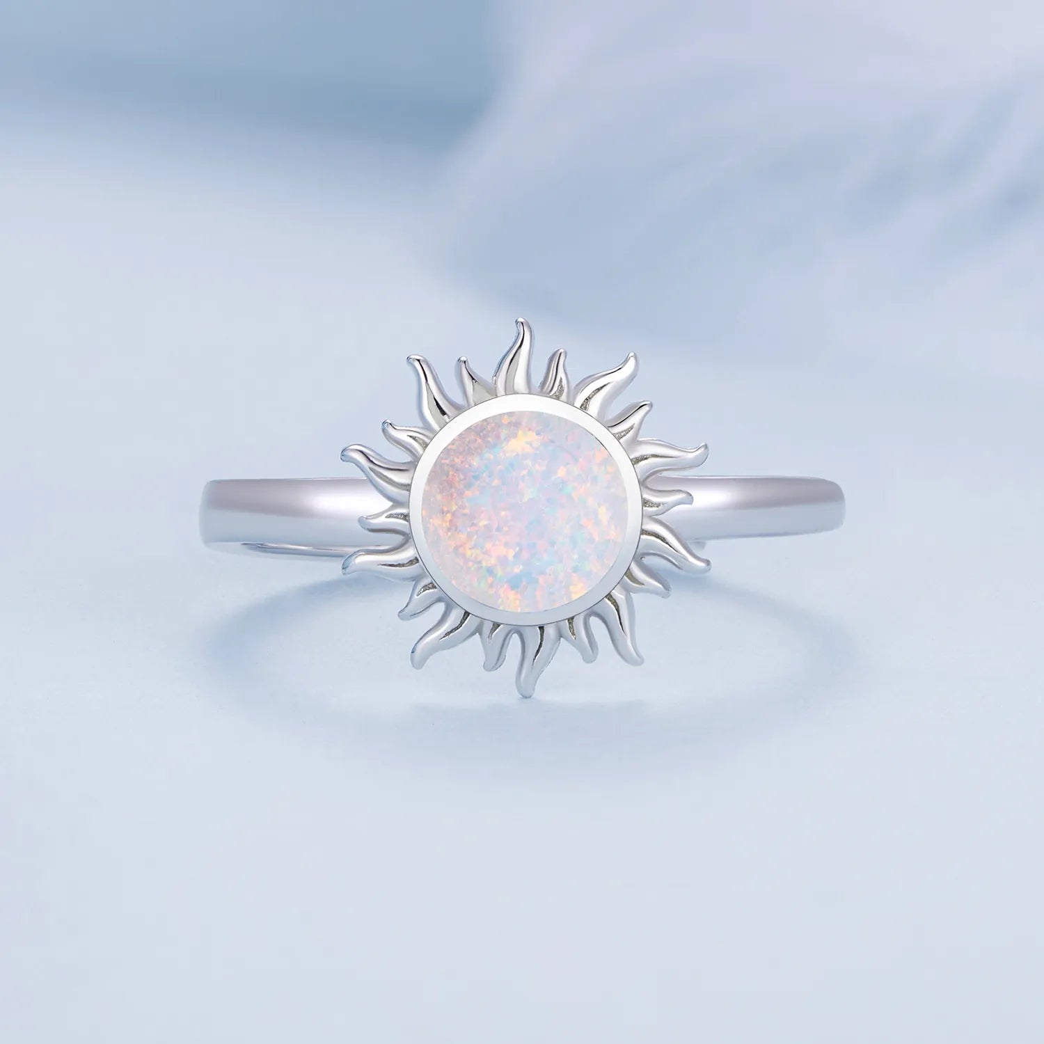 " Radiant Sun" 925 Silver Ring 