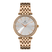 Beverly Hills Polo Club Women's Analog Stainless Steel Watch