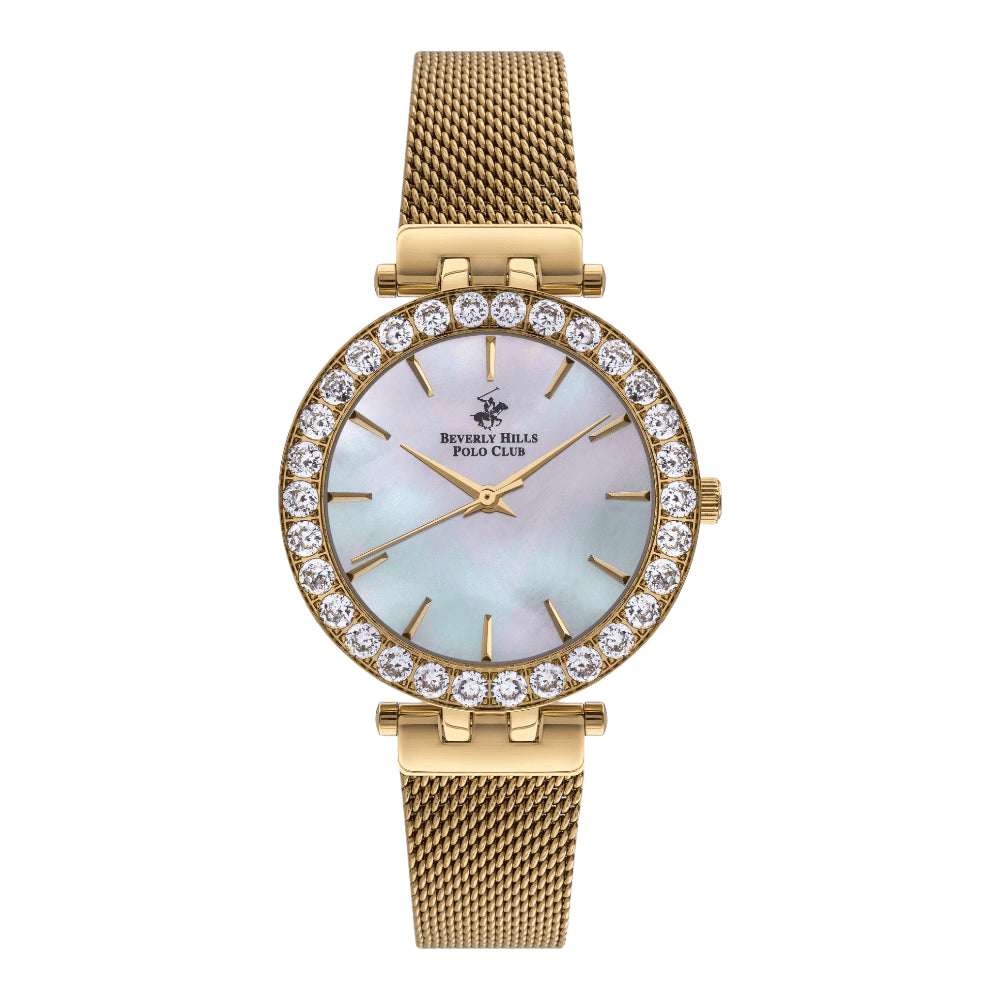 BP3341C.120 - Beverly Hills Polo Club Analog Stainless Steel Women's Watch
