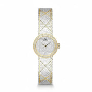 Reys Women's Analog Watch – Gray Dial with Two-Tone Stainless Steel Bracelet