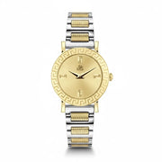 Reys Women's Analog Watch – Gold Case with Two-Tone Stainless Steel Bracelet and Gold Dial