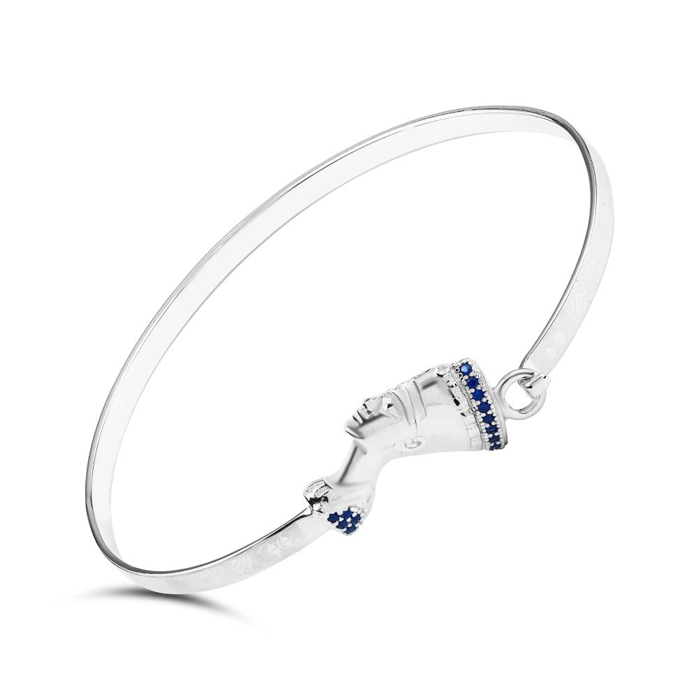 اسورة فضه مصري عيار 925 علي شكل الملكه نفرتيتي