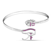 Pharaonic 925 Silver Bangle