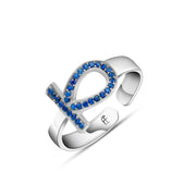 Pharaonic Key Of Life 925 Silver Ring