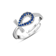 925 Sterling Silver Ankh Egyptian Ring