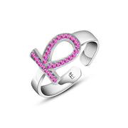 Pharaonic Key Of Life 925 Silver Ring