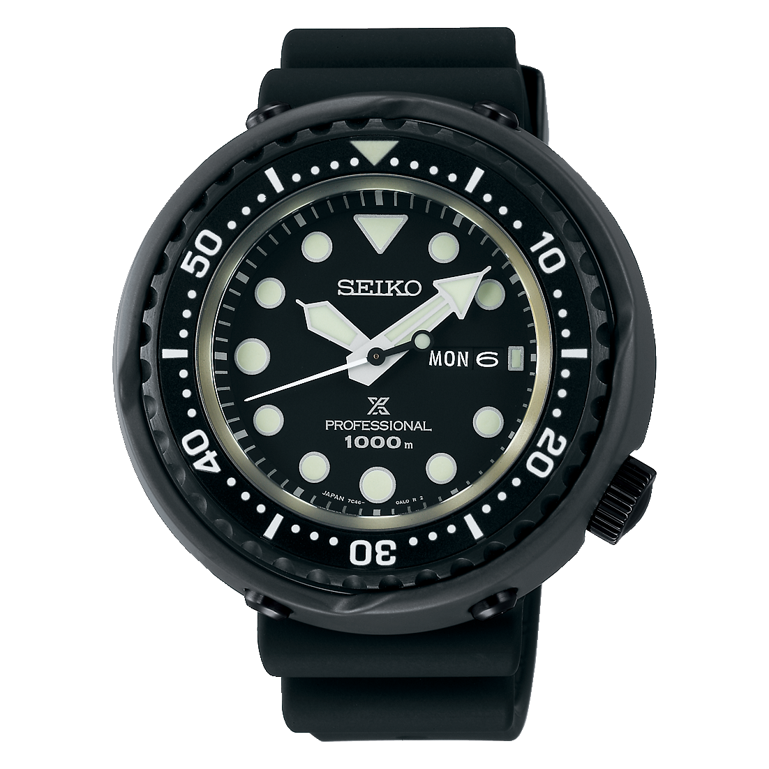 Seiko Prospex Professional Black Dial Men's Watch
