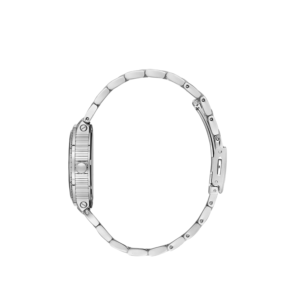 ساعة سانتا باربرا بولو راكيت كلوب نسائية بمينا فضي SB.1.10553-1