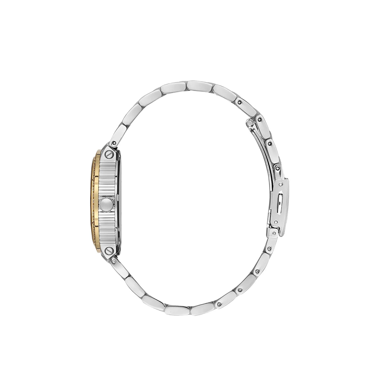 ساعة سانتا باربرا بولو راكيت كلوب نسائية بسوار فضي* ذهبي SB.1.10553-3