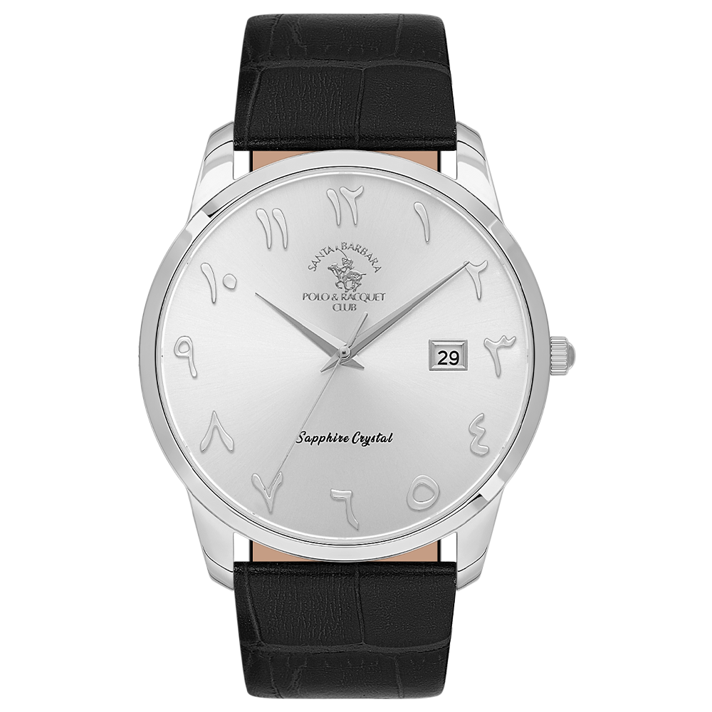 SANTA BARBARA POLO & RACQUET MEN’S WATCH SILVER DIAL SB.1.10606-8
