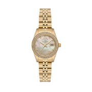 ساعة سانتا باربرا بولو آند راكيت النسائية بسوار ذهبي SB.4.10015-3