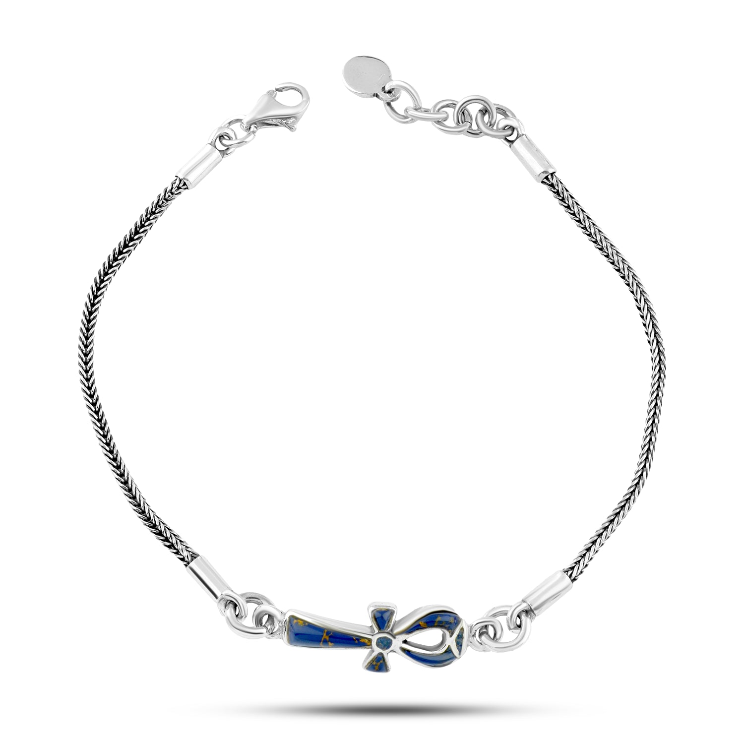Key Of Life 925 Silver Bracelet