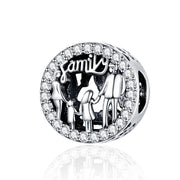 SCC1184 - Silver Pendant 925 Carat in the Shape of a Family