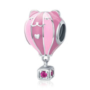 SCC1378-Pendant Bracelet Silver 925 in the Shape of a Balloon