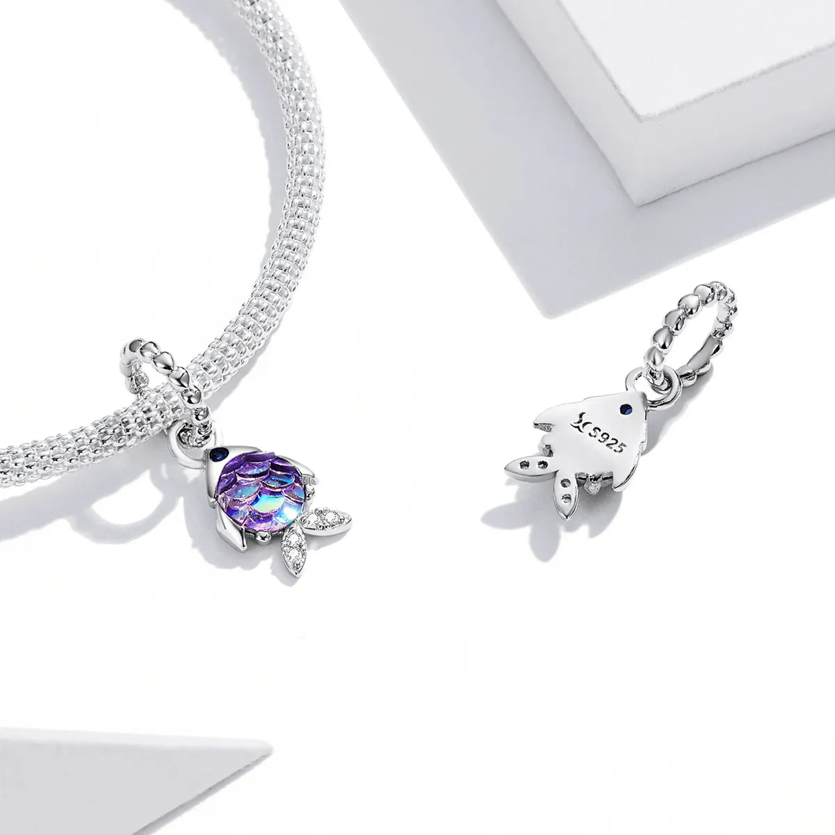 Fish 925 Silver Charm