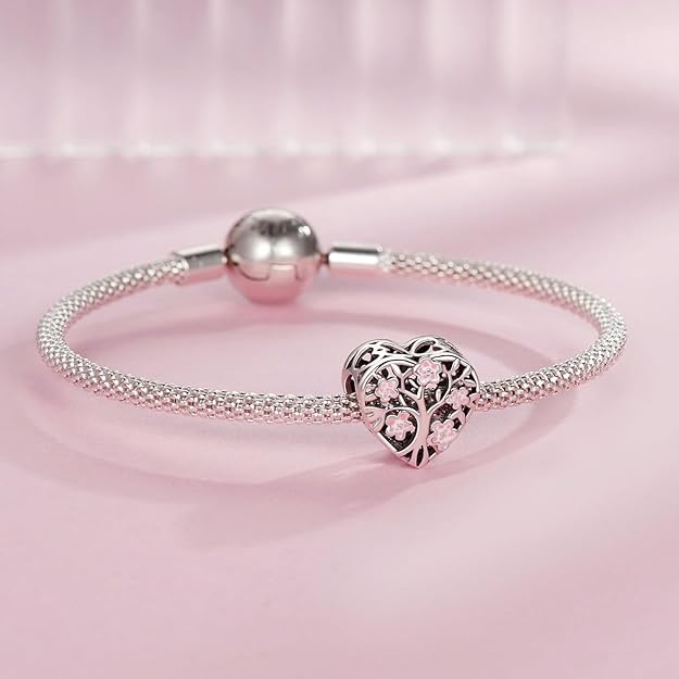 Flower of Life Bracelet Pendant, 925 Sterling Silver