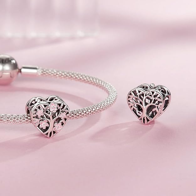 Flower of Life Bracelet Pendant, 925 Sterling Silver