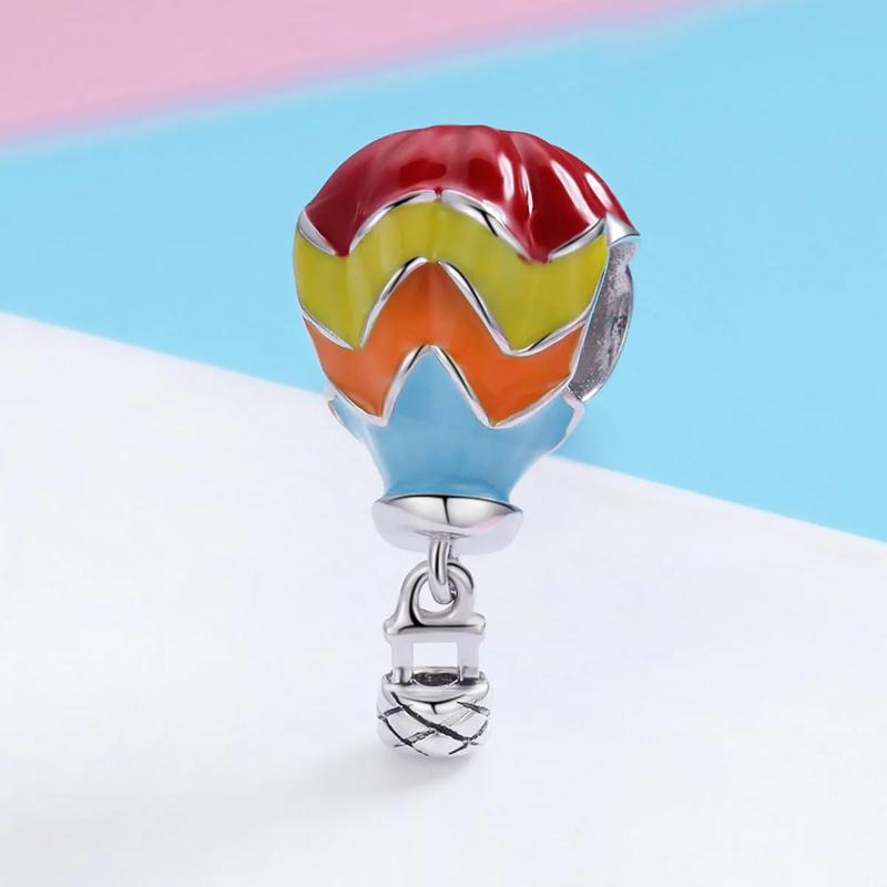 925 Sterling Silver Turkish Balloon Bracelet Charm