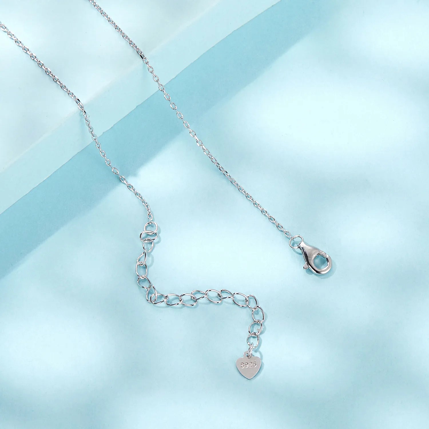 Butterfly Vine Love Key 925 Silver Necklace