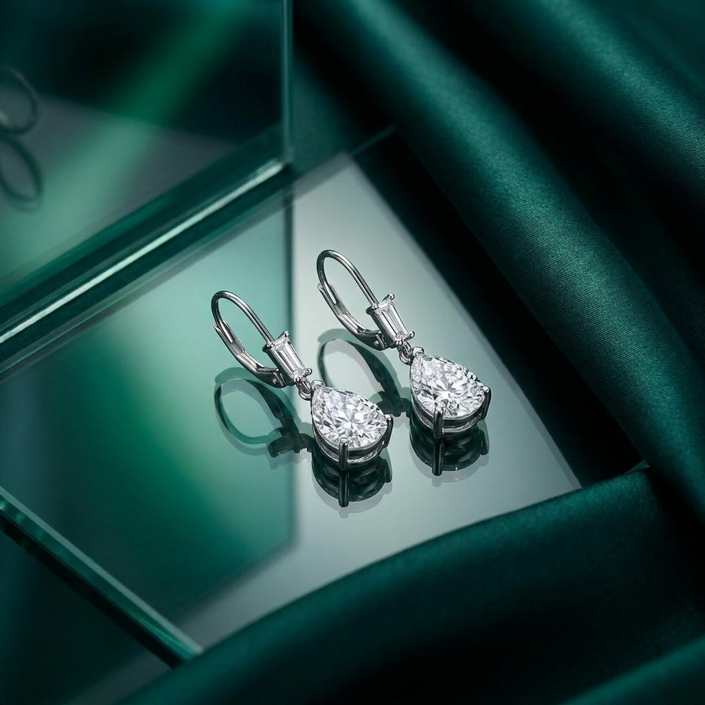 925 Sterling Silver Earrings with an Elegant Look