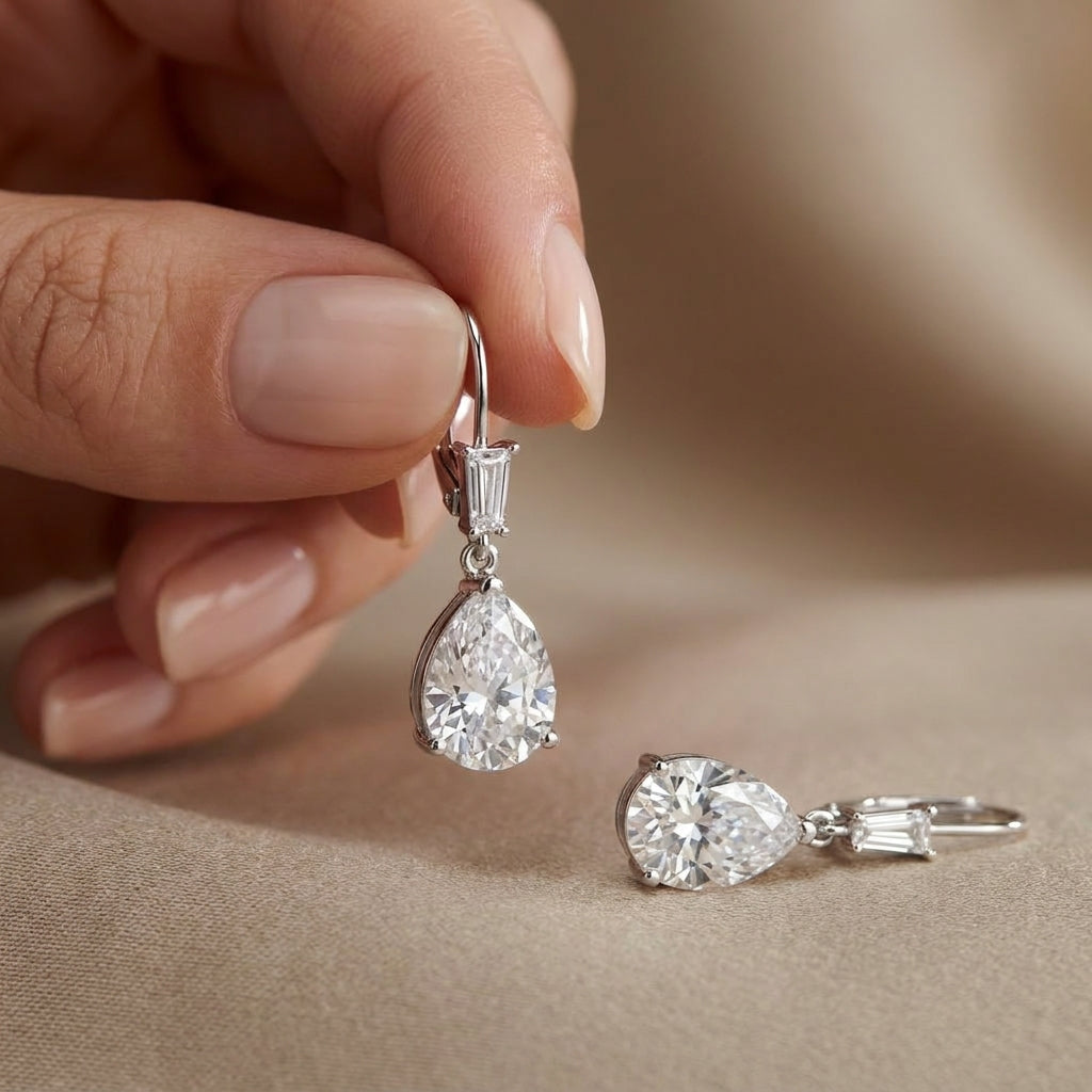 925 Sterling Silver Earrings with an Elegant Look