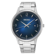Seiko Gradient Blue Dial Silver Bracelet Men's Watch