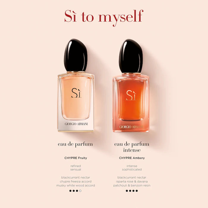 SI Intense by Giorgio Armani for Women - Eau de Parfum, 100ml